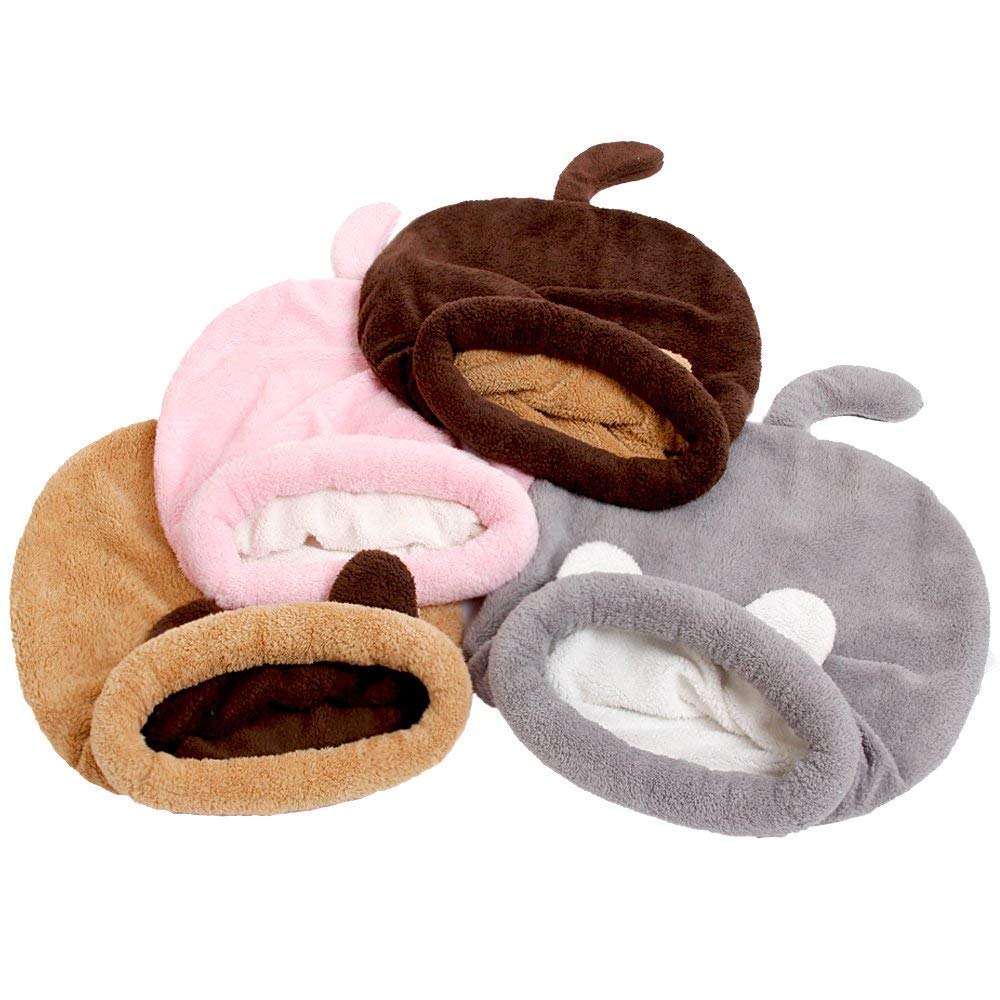 EONO Cat Sleeping Bag Fleece Soft Self Warming Washable Cat Beds