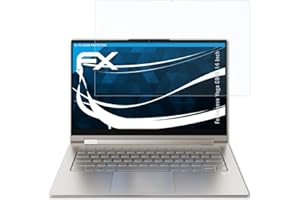 atFoliX Schutzfolie kompatibel mit Lenovo Yoga C940 14 Inch Folie, ultraklare FX Displayschutzfolie (2X)