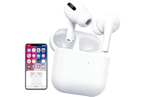 WABTVKON Ear Buds Wireless Earbuds AirBuds Pods Bluetooth Headphones with Noise Reduction,in-Ear Ear Buds Sport Earphones IPX7 Waterproof Auto Pairing Fast Charging HD Mic Headsets,for Android/IOS/Air PodS