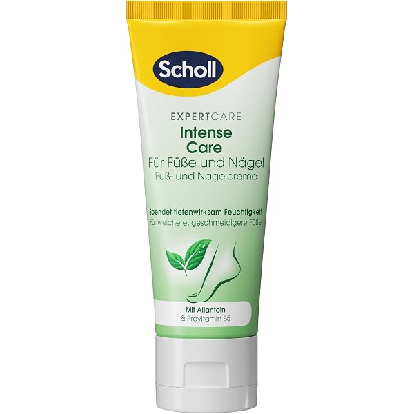 SCHOLL Fußcreme Peeling & Glanz – Mit Vulkanischem Bimsstein, 75 Ml, Für Weichere, Glattere Füße