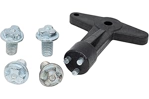 Llave de llanta con 4 tuercas cortas antirrobo | Fácil instalación y calidad OEM | Compatible con Renault y Opel | FINAO AUTOPARTS