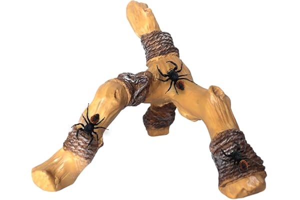 Reptile Climb Vine - Flexible Artificial Log Perch, Lightweight Amphibian Stand, Craetive Vivarium Toy Piece, Attractive Tank