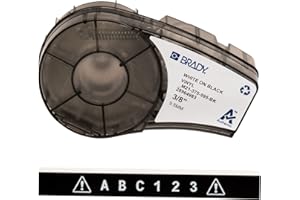 Brady 139741 Nero Etichetta per stampante autoadesiva