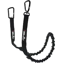 Longe de Traction Confort Trek I-DOG (Marque Française) réglable 178/235cm Rouge, canicross, cani randonnée, cani Jogging, cani Trail, Utilisation Sportive ou Loisirs pour Courir avec Son Chien