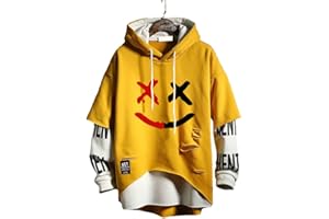 Hello MrLin Men's Techwear Hip Hop Hoodie Japanese Streetwear Patchwork Urban Jumper