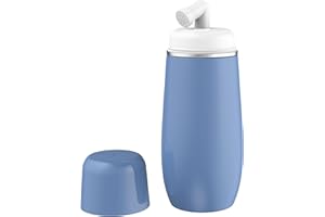 BbfStyle - Marque Française - Bidet Portable pour l'hygiène intime - Bidet de voyage - Avec Buse rétractable et Sac de rangement - 400 ml - Bleu - Taharat - (Bleu)