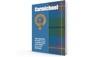 LangSyne Scottish Clan Crest Tartan Information History Fact Book - Carmichael