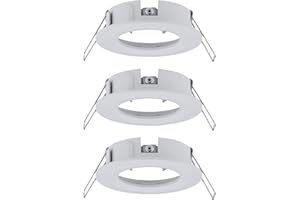 Paulmann 92480 LED Choose Fixe Max. 3x10 Watts Spot Plafond Blanc dépoli Lampe encastrée Alu, White Matt