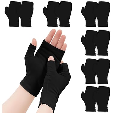 LEAFY BOO Bambushandschuhe Für Ekzeme – 3 Paar Atmungsaktive Handschuhe Für Trockene Hände