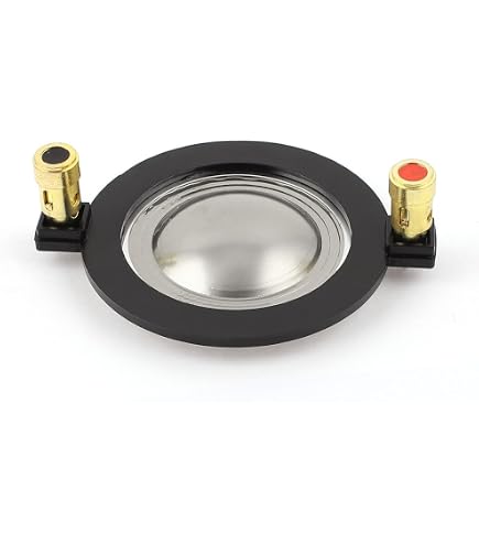 2 Bobine Vocali Per Woofer Uxcell 25.5mm Doppio Strato - Ricambio Altoparlante Basso, Filo Di Rame Rotondo