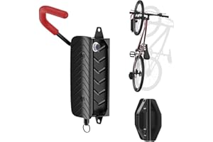 Frogetu Supporto Parete Biciclette Girevole,Ganci per Biciclette da Muro,Gancio Bici Muro,Supporto Bici da Muro,Appendi Bici da Muro,Portabici da Muro,Porta Bici da Muro,Garage MTB
