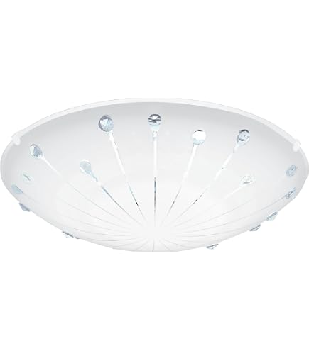 Lampada da soffitto in gesso bianco CALA | Maisons du Monde