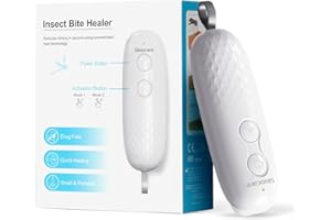 SINOCARE Dispositif Contre Les Démangeaisons – Stylo Anti-insectes Sans Substances Chimiques – Soulage Piqûres De Moustiques, Puces, Punaises De Lit – Pour Enfants, Adultes – Usage Maison Et Extérieur