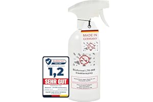 ‎LTK-008 BIOFORMEL LTK-008 Insektenspray für fliegende & kriechende Insekten bekämpfen - Insektenmittel - Anti-Insekten-Spray mit Sofortwirkung - Insektenschutz Spray mit Langzeitschutz (500 ml)