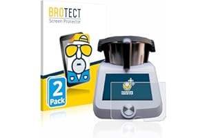 ‎BROTECT BROTECT Entspiegelungs-Schutzfolie für SilverCrest Monsieur Cuisine Smart (2 Stück) Matte Displayschutz-Folie, Anti-Reflex, Anti-Fingerprint