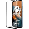 DD SON Tempered Glass Screen Protector Compatible for Moto G34 5G / Moto G45 5G (11D) with Edge to Edge Coverage and Easy Installation kit,Black