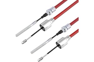 ‎THE DRIVE The Drive 2X Bremsseil passend für AL-KO-Radbremse | LONGLIFE | 26mm Glocke u. M8 Gewinde | Bowdenzug Seilzug | (HL: 890mm/GL: 1100mm)