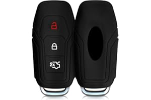 kwmobile Osłona kluczyka kompatybilna z Ford - czarna
