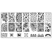 Nail Stamping plate - SODIAL(R)Women Nail Art DIY Nail Stamp Stamping Image Plate Print Nail Art Template