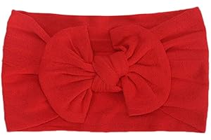 TOPGROWTH FASCIA Topgrowth Cerchietto per Capelli Neonata Cravatta a Farfalla Fascia per Capelli Turbante Nodo Elastico Traspirante Fascia Bimba