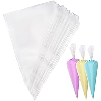 JasCherry épaissi 12'' Pouces Poches à Douille Jetables - 100