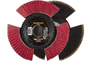 Rhodius 210644 Vision Speed - Disco archivador (125 x 22,23 mm, P40, diámetro 125 mm, 1 unidad)