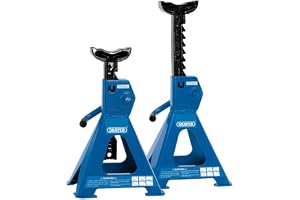 Draper 30878 spärraxelstativ, 2 tonkapacitet, 36 mm x 85 mm sadel, par