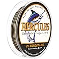 Hercules Braided Fishing Line 4 Strands 100m-2000m 6lb-100lb Super Strong PE Fishing Wire Multifilament Fishing Lines for Saltwater & Freshwater Fishing