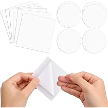 Patchs Réparation Doudoune Rectangulaires Nylon - Kit 9 Couleurs Dégradé Bleu - Imperméable Lavable