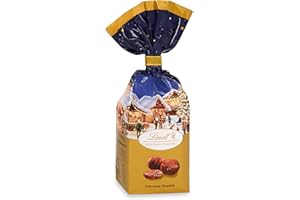 ‎LINDT Lindt Schokolade Weihnachtsmarkt Gebrannte Mandeln | 3x100g | gebrannte Mandeln in feinster Vollmilchschokolade | Schokoladen-Geschenk zu Weihnachten | Weihnachtsschokolade
