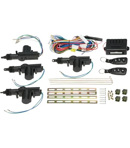 Kit Keyless Open Con Mando A Distancia Para Cierre Centralizado – 2 Mandos, Adaptador Conector 12 Pines, Apertura Cómoda