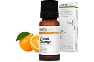 Aroma Labs - Arancia Dolce BIO - Olio Essenziale Chemiotipizato e Certificato AB - 10 mL