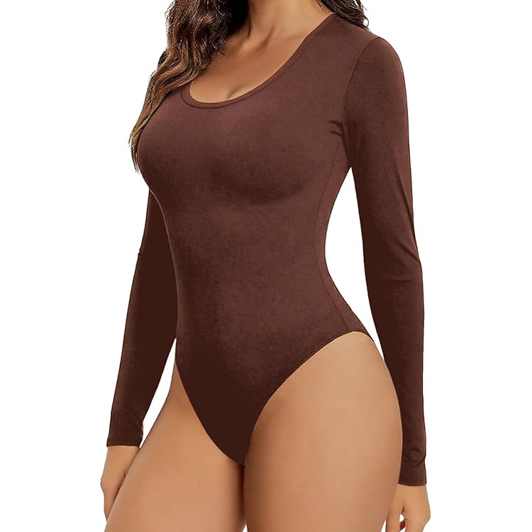 Joyshaper Bodysuit voor dames, korte mouwen, zwemrug