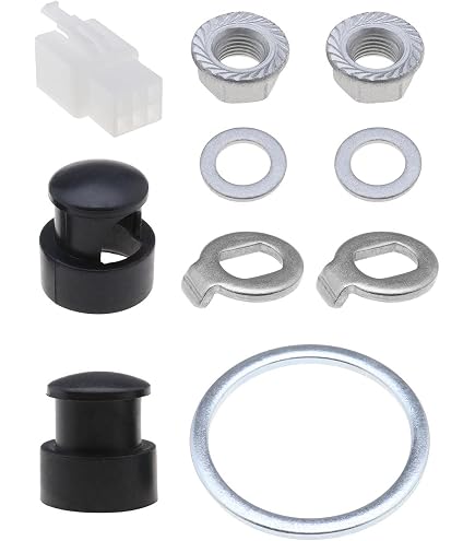 Écrou De Sécurité Moteur Moyeu Vélo Électrique Axe M12 - Kit Avec Disque Et Cache Écrous