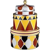 Alessi Circus MW31S3 Set Scatole Portaoggetti Impilabili di Design in Banda Stagnata