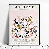 CNHNWJ Henri Matisse Poster Mehrere Größen Home Wand Bilder Leinwand Wohnzimmer Wanddekoration Innen Schlafzimmer Korridor Wa