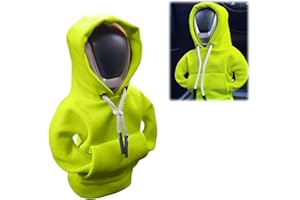 Guxisa Sweat Pommeau de Vitesse,Voiture Sweat à Capuche Pour Drôle Pommeau De Levier Vitesse, Pommeau Levier Vitesse Accessoire Pour Décoration De Intérieures Voiture