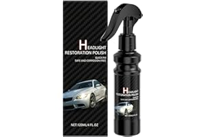 Mnozreo Autoscheinwerfer Politur Flüssigkeit,Car Scheinwerfer Politur,Scheinwerfer Politur Reparatur,Autoscheinwerfer-Reparaturflüssigkeit,Polieren Flüssigkeit,120ML