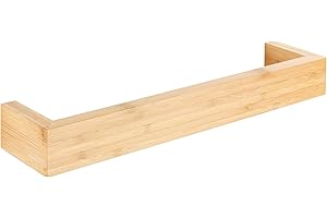 Wenko Toallero de Barra 40 cm Bambusa, Bambú, Marrón