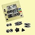 VORTEXA 10 in 1 Magnet Kit Stress Releaf Project Ceramic Educational Teamwork Matching Skills Fun,Science Magnetic Balls Art & Craft Bar/Ring/Thread/Car Magnets (10 in 1 Magnet Kit)