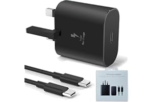 FUREX 25W Samsung Charger, Samsung USB C Charger with 2M USB C to C Cable, Samsung Fast Charger, Fast Charging for Samsung Galaxy S23 Ultra S22 S21 FE S20 A14 A13 A53 A54 A52 Z Flip/Fold Mobile Tablets etc