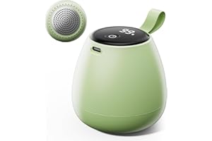 Aidisy Quitapelusas Electrico, Quita Pelusas Ropa, Quitapelusas Plancha Electrica, con Pantalla LED Quitapelusas Electrico Recargable, con Dos Envases De Recambio Quita Pelusas para Ropa Electrico