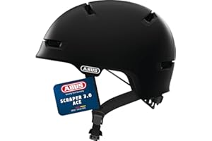 ‎ABUS ABUS Stadthelm Scraper 3.0 ACE - Robuster Fahrradhelm für den Stadtverkehr - für Damen und Herren