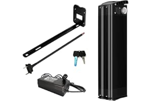 ZHIKAN Bateria para Bicicleta Electrica 36V/48V Bateria para Bicicleta Electrica con Cargador, Apta para Motores 500W/350W/250W, para MiFa Rex Prophete Aldi Bike