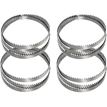 Lot De 5 Lames De Scie à Ruban Flexback - Dimensions 1425mm X 6mm X 0.65mm, 6 Dents Par Pouce