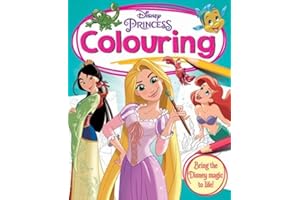 AUTUMN PUBLISHING DISNEY PRINCESS COLOURING BOOK