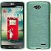 Produktbild PhoneNatic Case für LG L90 Dual Hülle Silikon grün brushed Cover L90 Dual Tasche Case