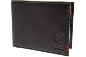 LIVERPOOL FC Liverpool Football Club Leather Stitched Wallet Team Crest Badge Gift Box