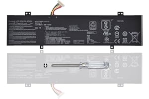 CQCEO C31N1733 - Batería para portátil Asus VivoBook Flip 14 TP412U TP412UA TP412FA TP412UA-AS8202T TP412UA-DB21T TP412UA-S8130 TP412UA-XB51T TP412FA-DS51T TP4122FA-DS51T TP4122 FA-SB555 T 0B200-02970000