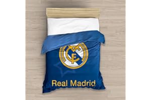 PHU CARBOTEX CF - Edredón nórdico CF Escudo Centrado Cama 90-105 Cm (180 x 260 Cm) Oficial